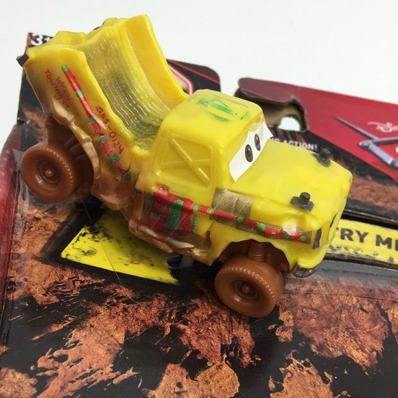 Disney Pixar Cars 3 Crazy 8 Crasher Taco 4 Vehicle Toy  Truck Car Yellow New - Picture 8 of 12